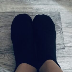 Getragene Slips, Socken und Nylon Strumpfhosen