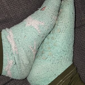 Getragene Socken
