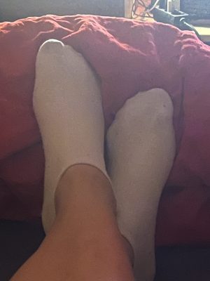 Verschwitzte Gym Socken