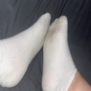 Verschwitzte Gym Socken