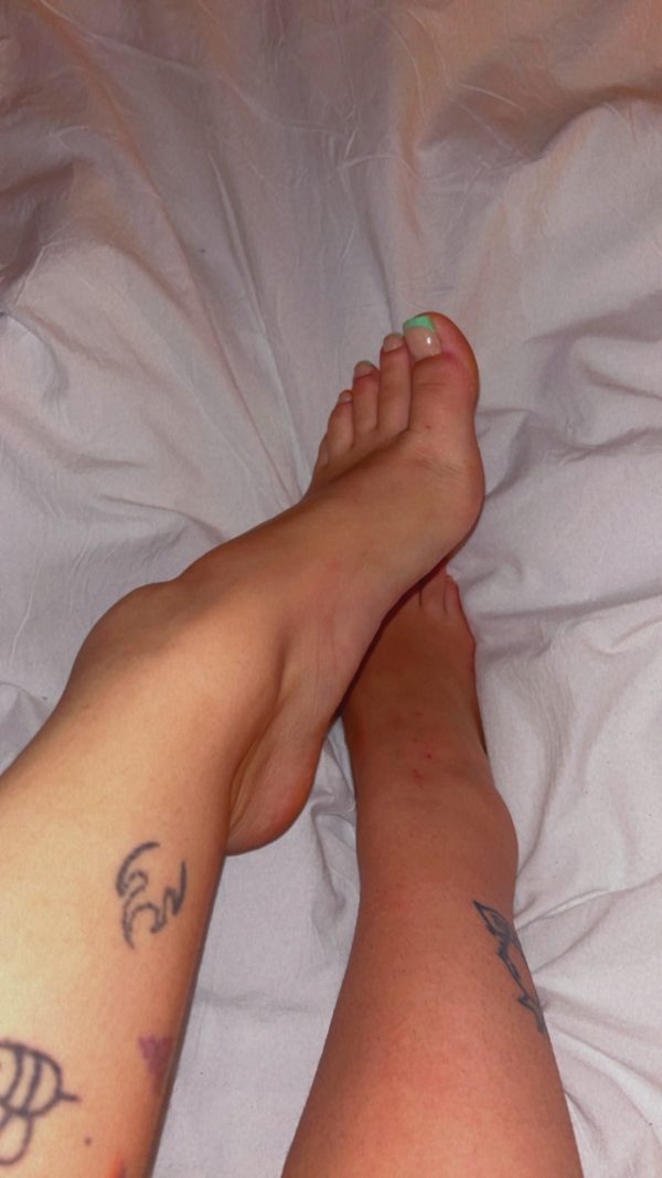Fuß Bilder 5 Stück