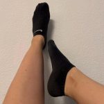 Getragene Socken