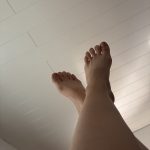 Getragene Socken,Fußbilder