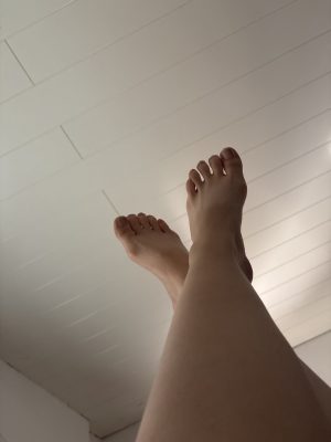 Getragene Socken,Fußbilder