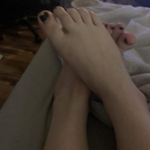 Fußbilder und Socken