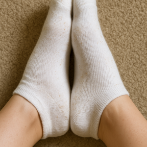Weiße Sneaker Socken Gr. 38