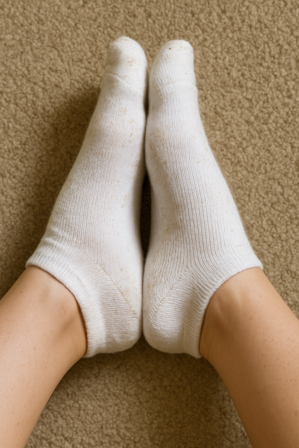 Weiße Sneaker Socken Gr. 38
