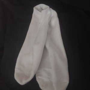 Getragene heiße Socken