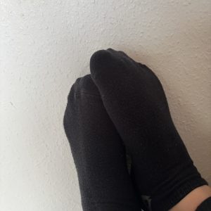 Schwarze Sneaker Socken!