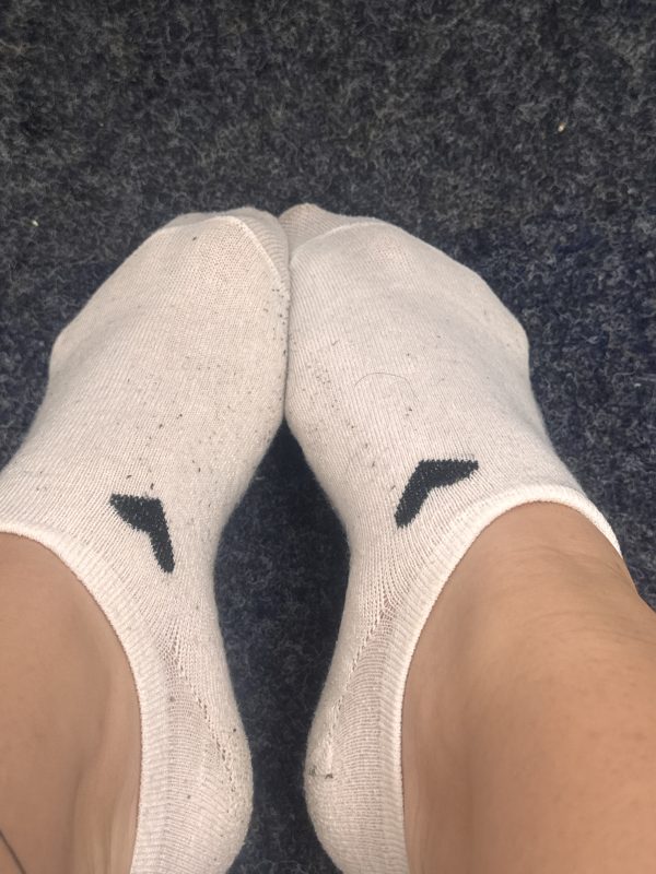 Verführerische Herzchen-Socken – 3 Tage getragen & voller Charme