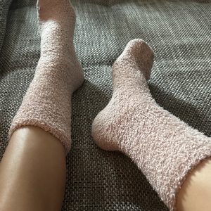 Amayas Doppelpack! Schwarze & Kuschel Socken