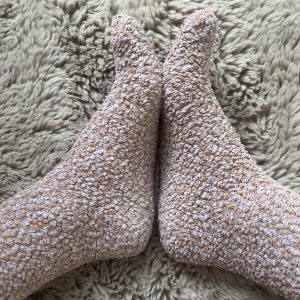 Getragene Socken