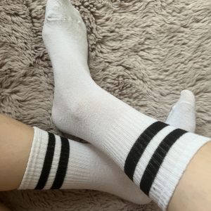 Getragene Socken