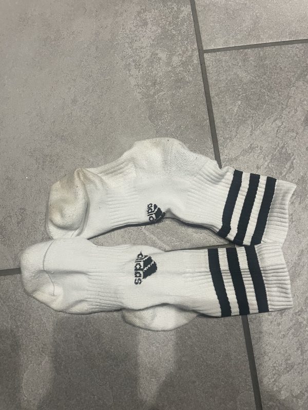 Getragene Adidas Socken
