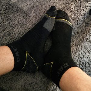 Getragene Socken CAT