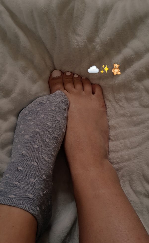 Getragene Socken nach Wunsch