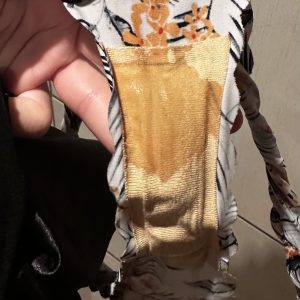 Getragener Slip