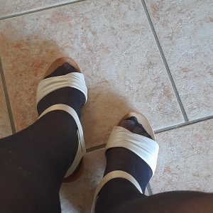 Schuhe beige