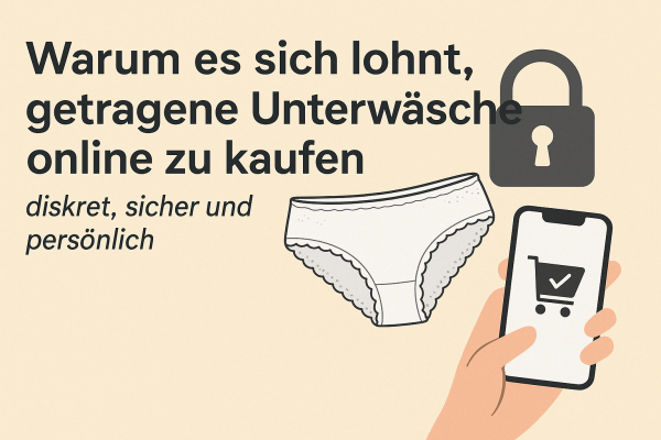 Warum es sich lohnt, getragene Unterwäsche online zu kaufen