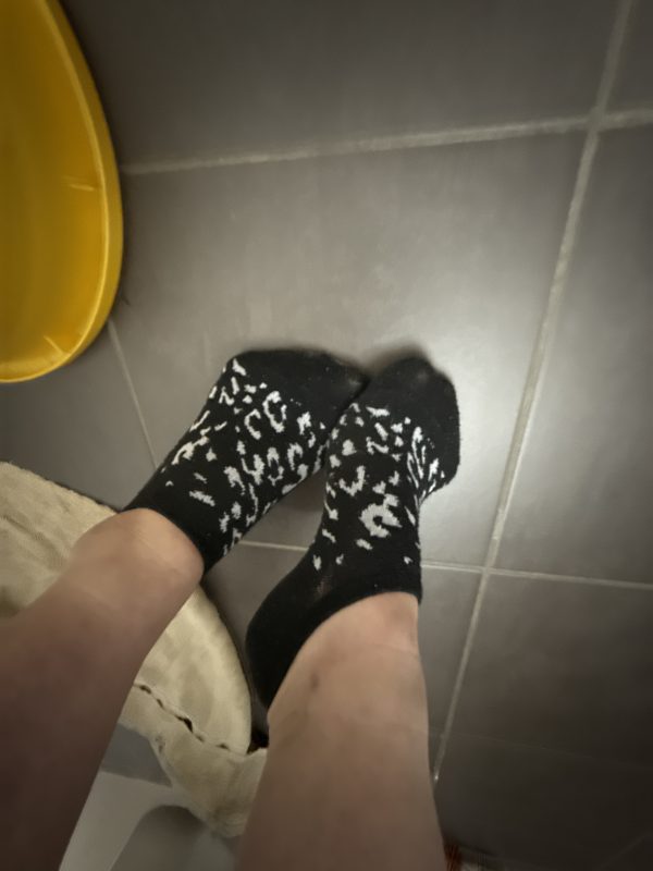 Sneakersocken - Getragen