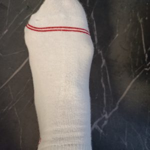 Getragene Socken