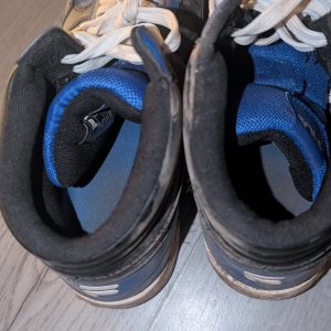 Schwarz blaue FILA high top Sneaker gebraucht