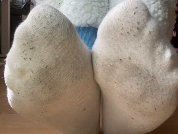 3 Tage getragene Socken