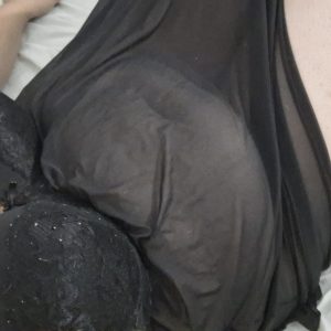 Sexy schwarzer Schlafanzug mit meinen Persönlichen Duft