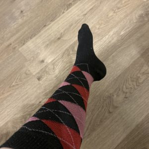 Tage lange getragene Strümpfe