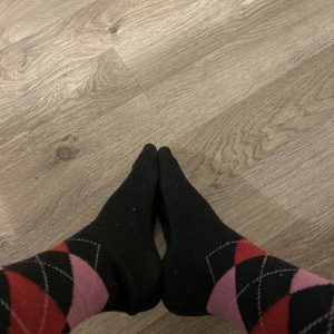 Tage lange getragene Strümpfe