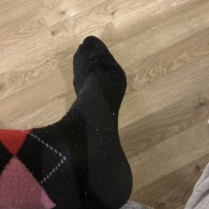 Tage lange getragene Strümpfe