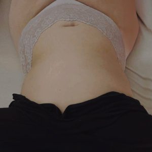 Getragener Slip nach langem Arbeitstag