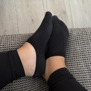 Getragene Socken