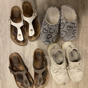 Verschwitzte Schuhe für ein feuchtes Erlebnis