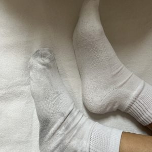 Weiße Socken