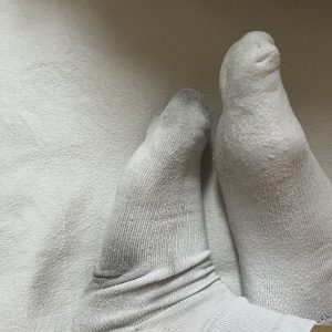 Weiße Socken