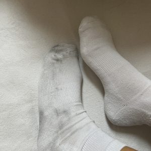 Weiße Socken
