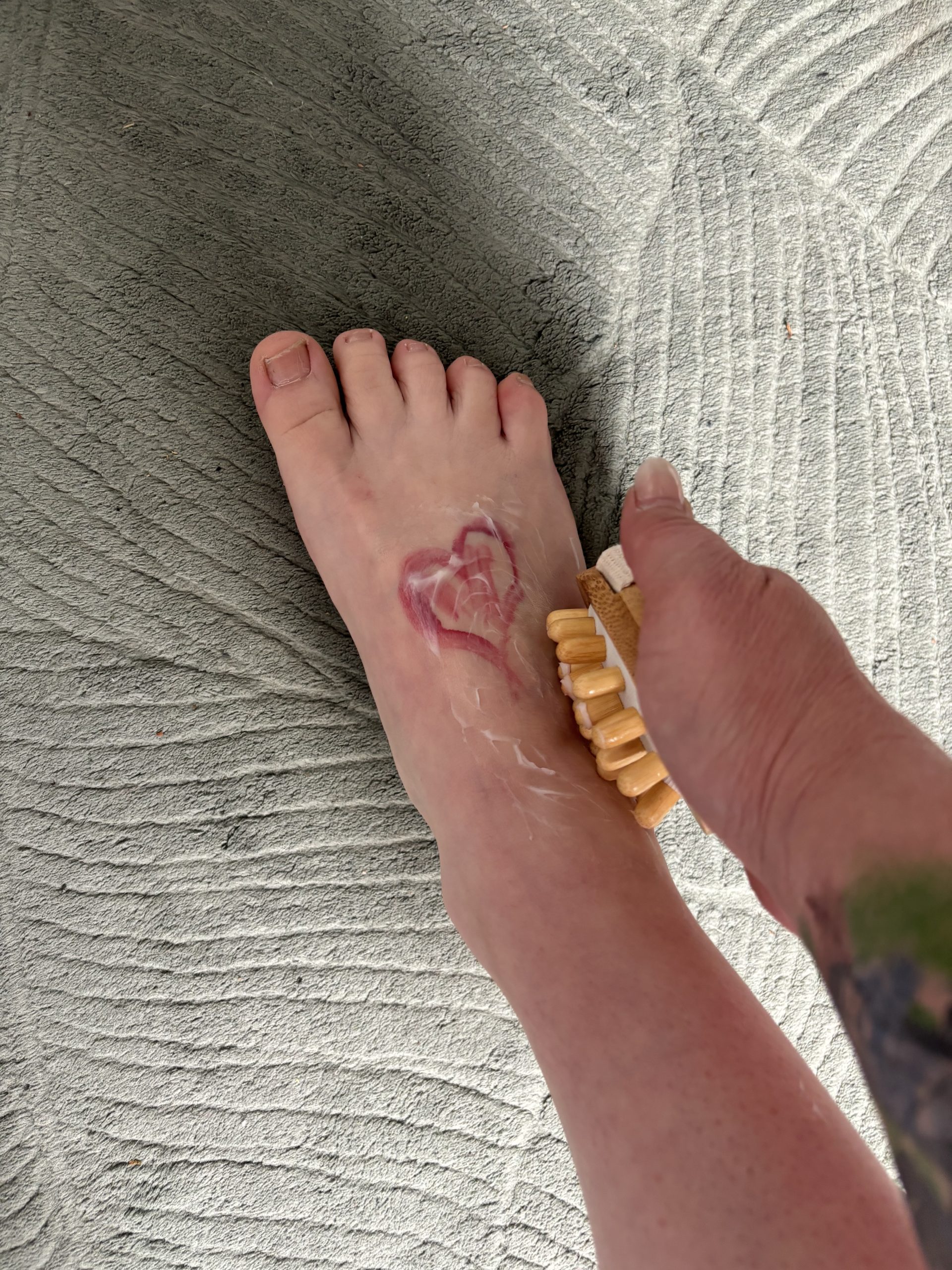 Personalisierte Fußbilder