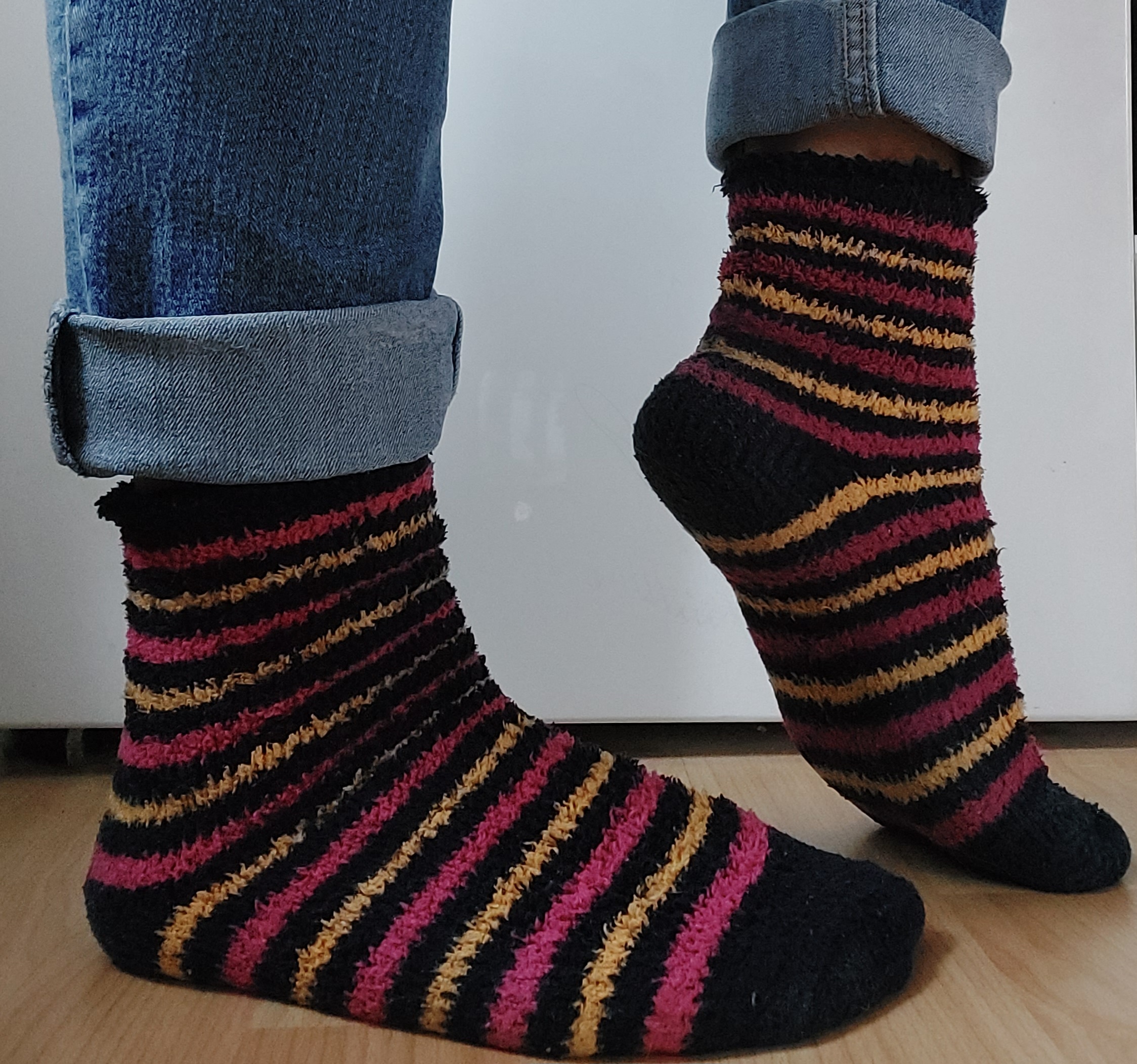 Getragene strümpfe und BH's