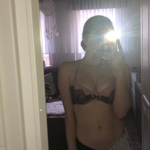 Getragene sexy Unterwäsche