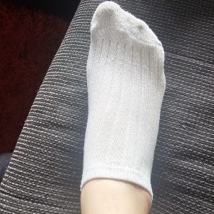 White socks