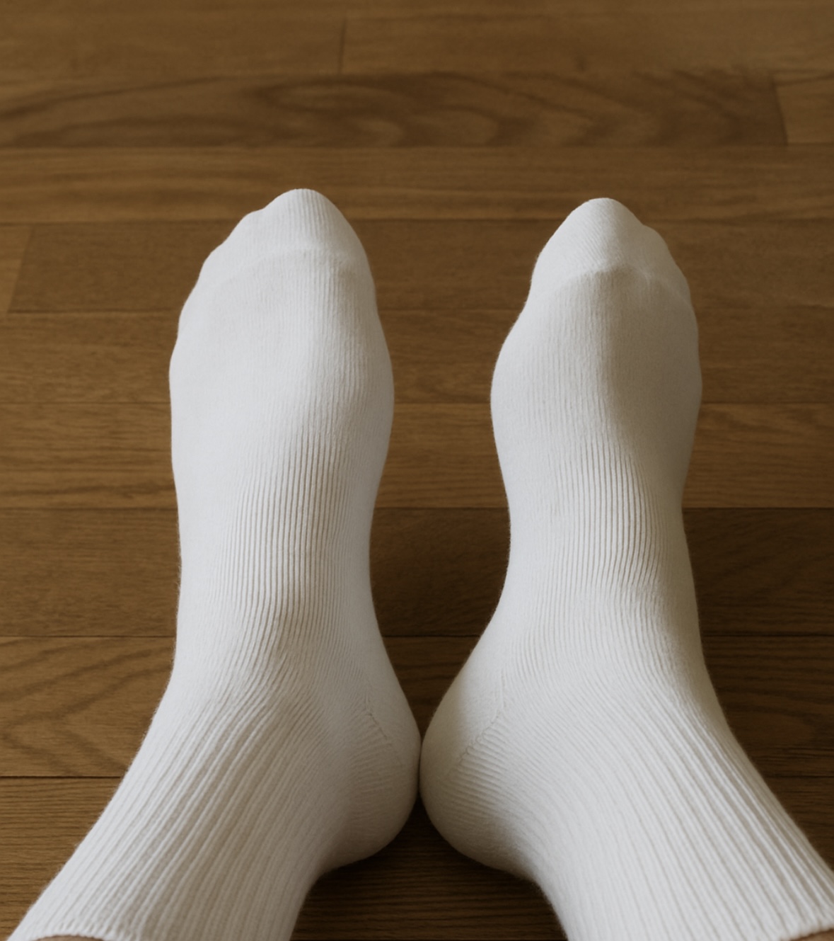 Weiße Socken
