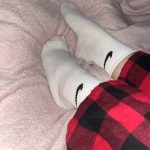 Aktiv & sexy – getragene Sport-Socken