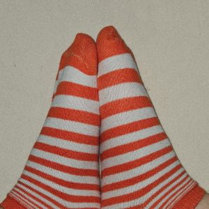 Orange Socken