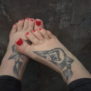 Lernen meine Füße kennen