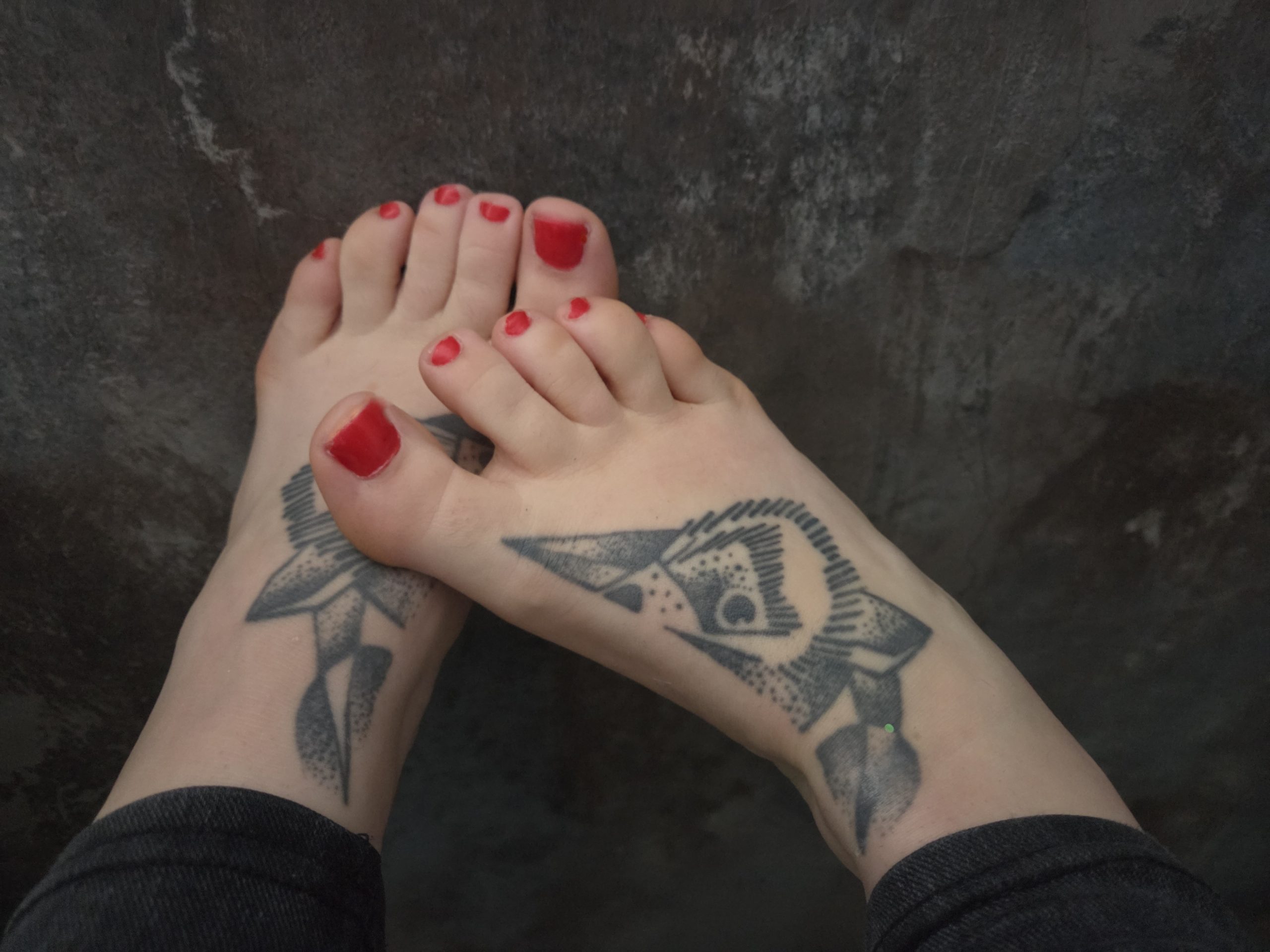 Lernen meine Füße kennen