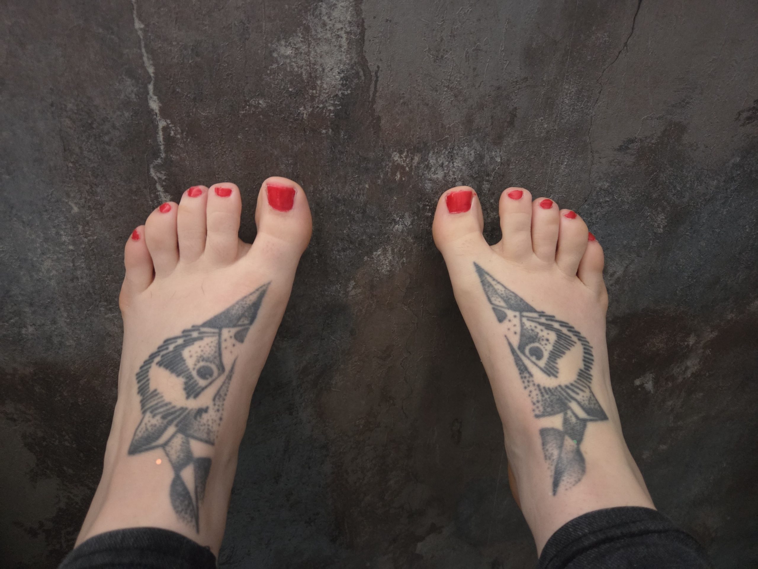 Lernen meine Füße kennen