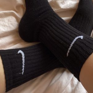 Getragene Socken