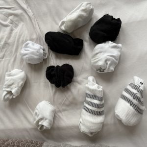 Getragene Unterwäsche