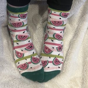 Melonen-Socken